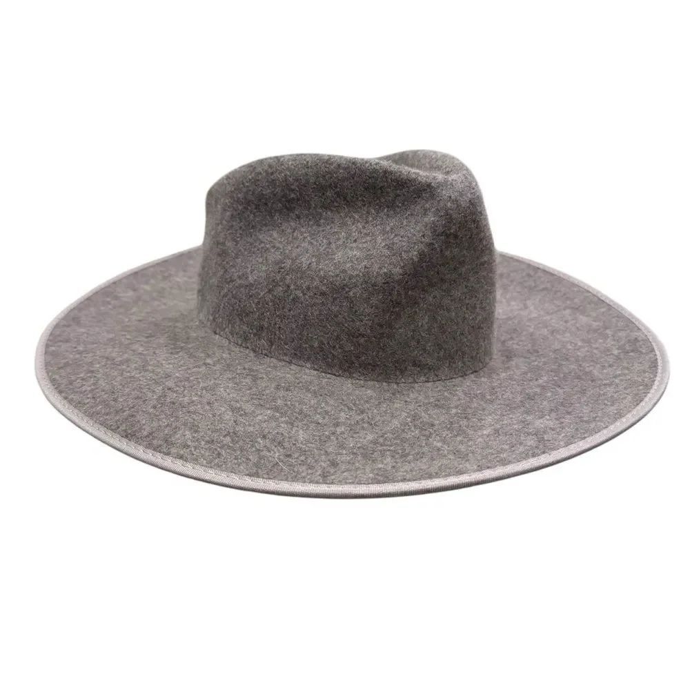 Olive & Pique Grey Wool Hat